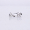 Platinum Gold 0.3CT TW HPHT Lab Grown Diamond Martini Set Subang Stud 