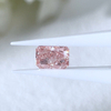 Vivid Pink Radiant Cut VS Lab Grown Diamond dengan IGI