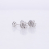 Platinum Gold 0.3CT TW HPHT Lab Grown Diamond Martini Set Subang Stud 