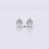 Platinum Gold 0.3CT TW HPHT Lab Grown Diamond Martini Set Subang Stud 