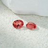 Oval Cut Pink Padparadscha Color Loose Lab Grown Gemstones